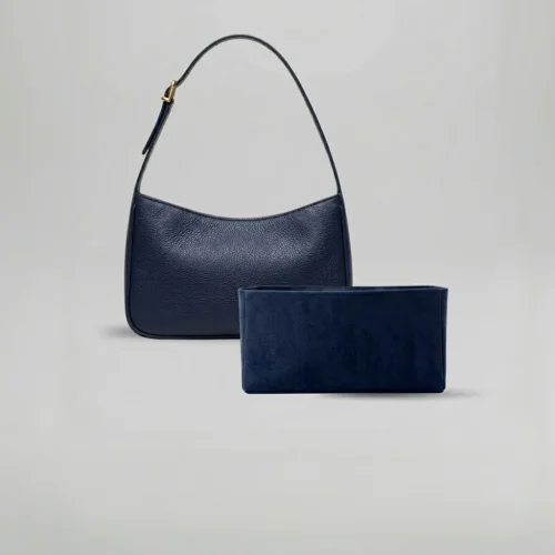 Curved bag insert